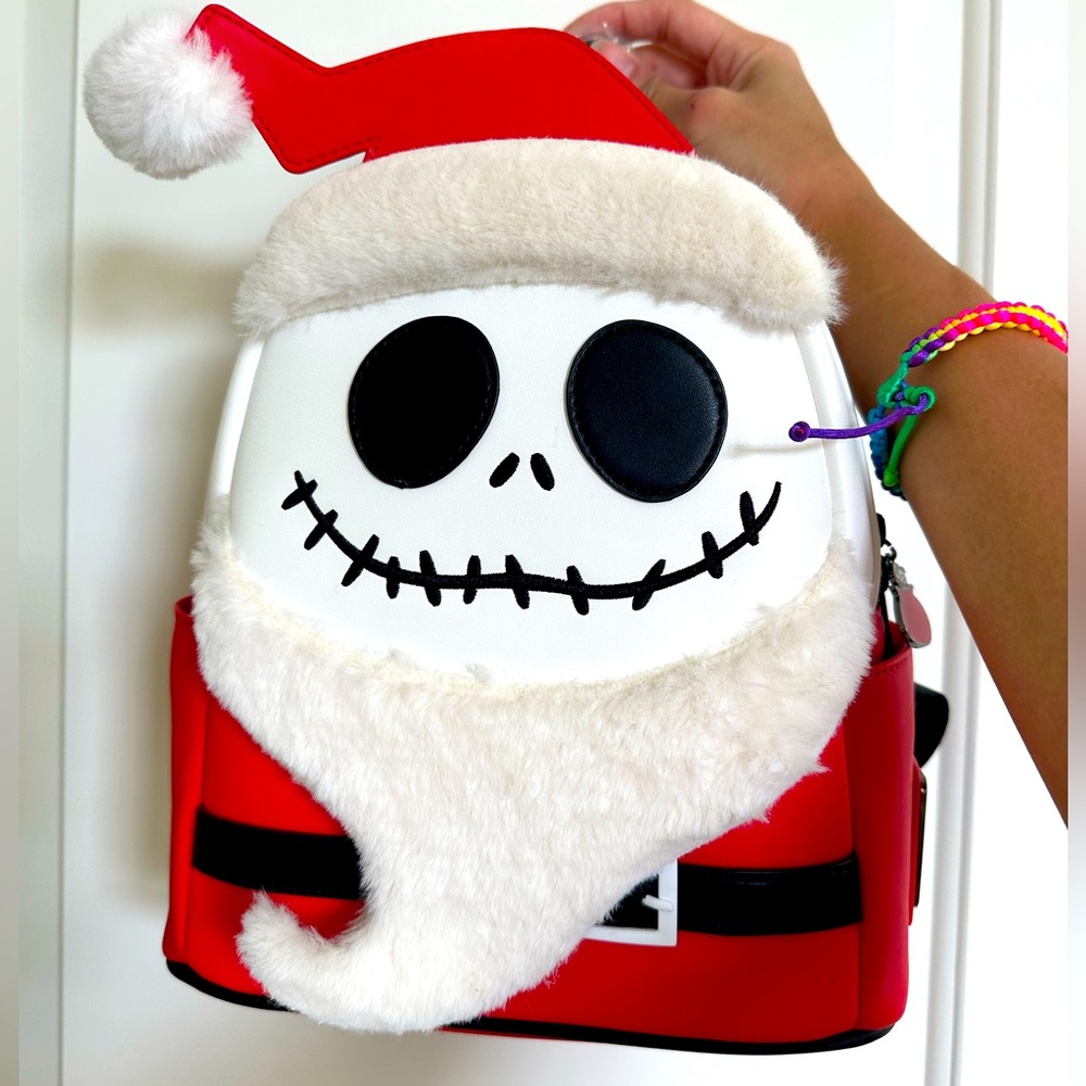 Jack Skellington Christmas Outfit Loungefly Bag